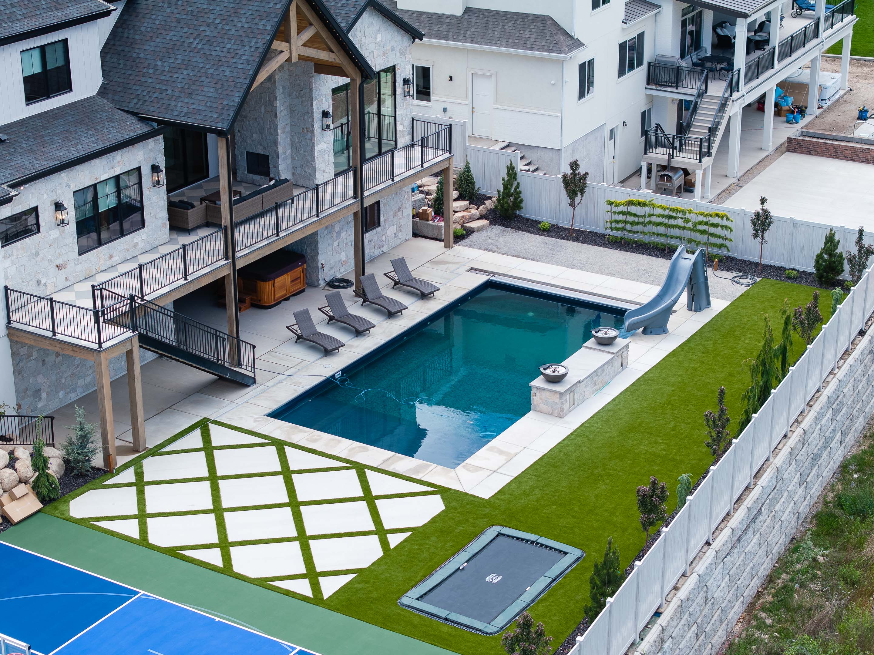 UVHBA Parade Home Pool 2026 pool project in American Fork, Utah